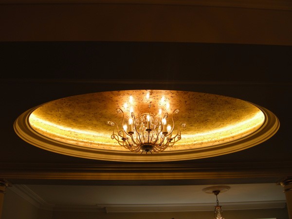 Interior gilding by The Woodcarving Studio