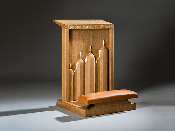 Ceremonial Kneeling Stool - Bespoke furniture wood carving
